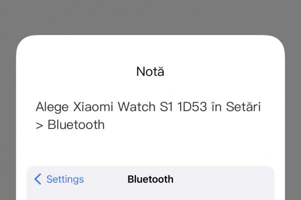 Xiaomi Watch S1 - Aplicație