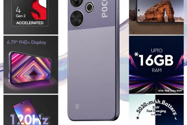 POCO M6 Plus - Randări oficiale