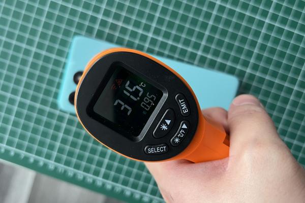 Motorola edge 60 Fusion - Test temperatură
