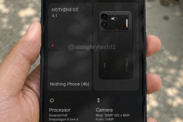 Nothing Phone (4b) - Fotografii hands-on (Leak)