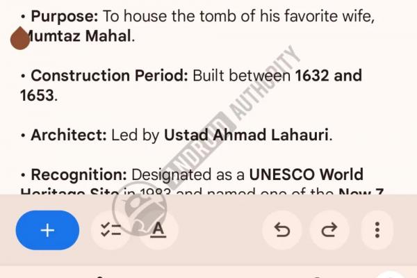 Google Keep - Teardown aplicație (Opțiune Checkbox)
