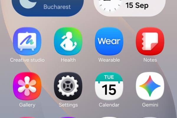 Samsung Galaxy S26 FE - Screenshots UI
