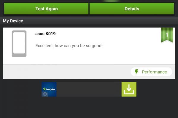 ASUS Fonepad 7 - Benchmark-uri