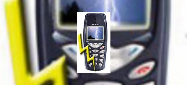 Telefon Nokia dotat cu detector de ... fulgere