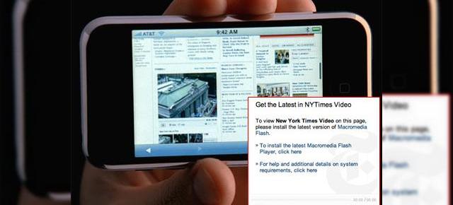 iPhone va oferi suport pentru Flash?