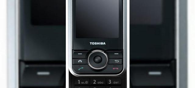 Slide-phone Toshiba, modelul G500 a fost lansat la 3GSM