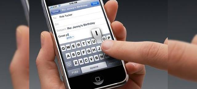 Nou clip video demonstrativ pentru tastatura lui iPhone