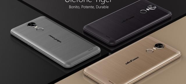Telefonul Ulefone Tiger debutează oficial, cu un corp metalic arătos şi baterie de mari dimensiuni