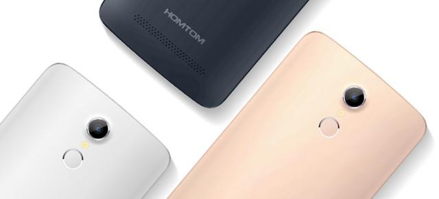 Pentru doar 305 lei, smartphone-ul HomTom HT17 Pro oferă un display HD de 5.5 inch și 2 GB RAM
