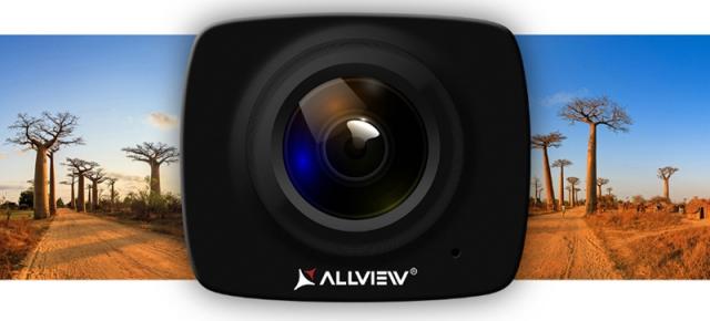 Allview lansează Visual 360 - o cameră video de acțiune ce poate filma și fotografia la 360 grade