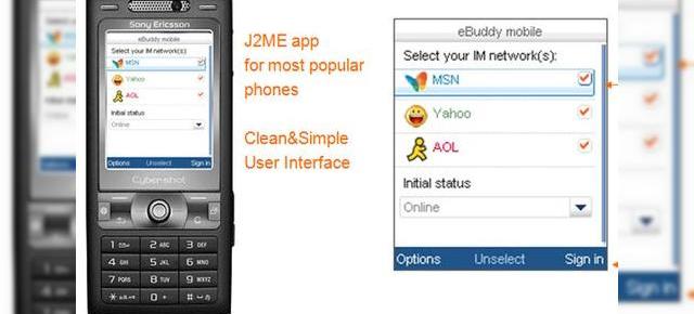 Yahoo Messenger pentru mobil, prin eBuddy!
