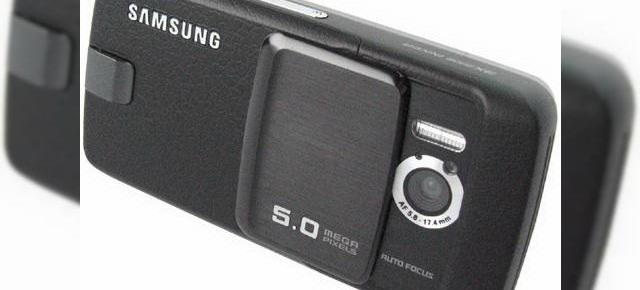 Samsung G800, telefon coreean cu camera de 5 megapixeli