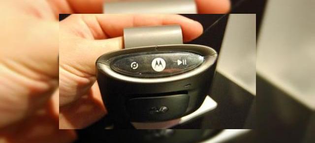 Motorola prezinta Motorokr T505, speakerul pentru masina ta