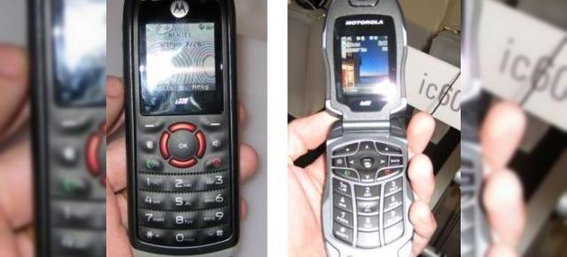 Doua bijuterii de la Motorola, i335 si ic602