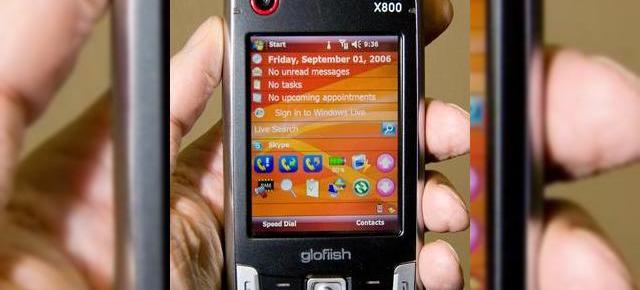 E-Ten Glofiish X800, GPS Pocket PC Phone, aprobat de FCC