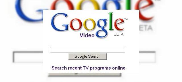 Adio, Google Video!