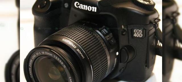 Canon a lansat camera mid-range EOS 40D