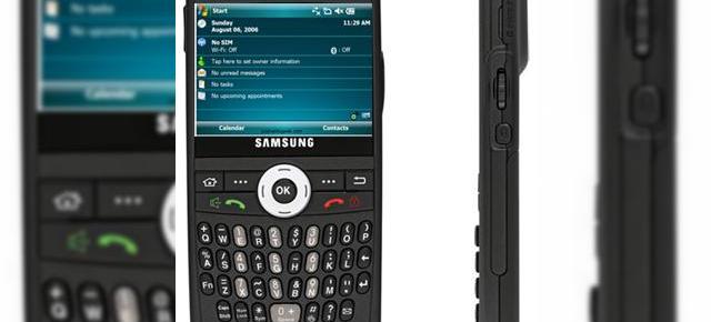 Windows Mobile 6, in curand pe Samsung BlacJack?