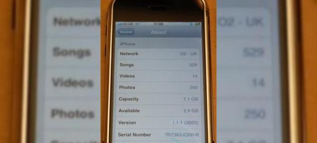 iPhone-ul O2 are optiunea TV out