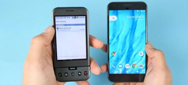 Primul telefon Android, HTC Dream versus Google Pixel; Începuturi versus maturizare (Video)