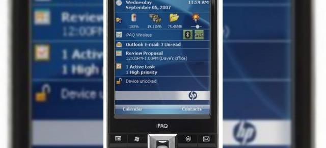 Data de lansare anuntata pentru HP iPAQ 110 si 210