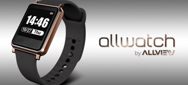 Allview lansează primul smartwatch din portofoliu; Allwatch vine cu display monocrom și senzor pentru puls