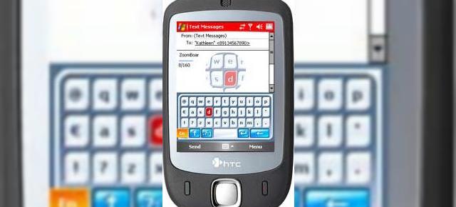 ZoomBoard, tastatura virtuala stil iPhone pe Windows Mobile