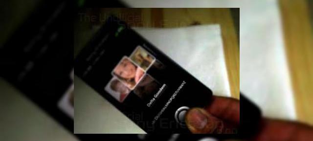 Sony Ericsson P5i, prins "in actiune"