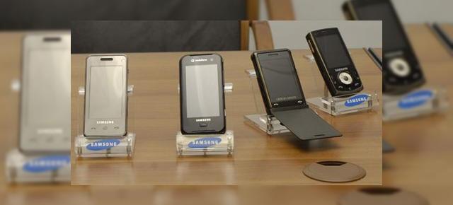 Telefoanele Samsung F490 si P720, la nord de Romania, in premiera!