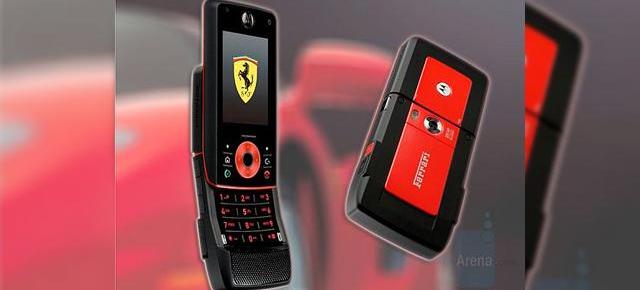 Telefonul Ferrari Motorola Z8 accelereaza sub privirile noastre