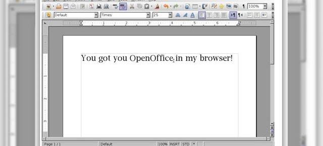 Detalii despre noua versiune online a lui OpenOffice.org