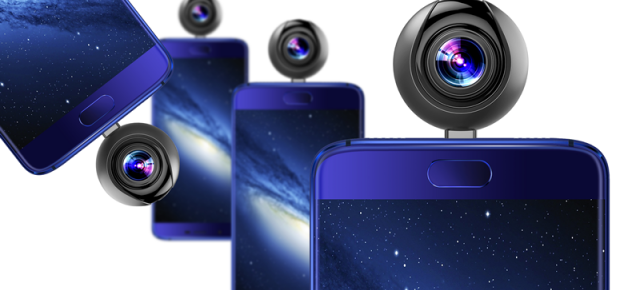 Elephone anunță un accesoriu interesant pentru smartphone-ul S7; este vorba despre o cameră video ce filmează la 720 grade și care vine cu port microUSB v2.0