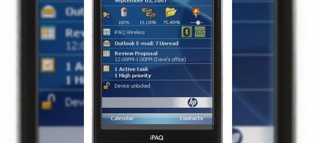 Telefonul business HP iPAQ 210 este acum pe piata