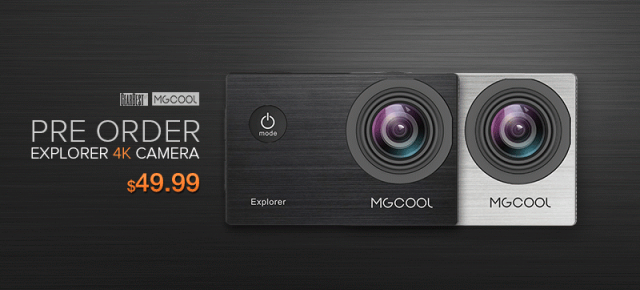MGCOOL Explorer este o cameră 4K de acţiune, cu WiFi şi câmp larg de vizualizare; Numai bună pentru exploratori (P)