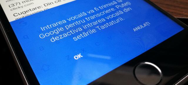 Super tastatura cu emoji si GIF GBoard pentru iPhone primeşte suport pentru limba română, funcţie voice to text