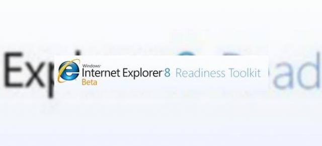 Microsoft lanseaza Internet Explorer 8 beta 1, in tacere...
