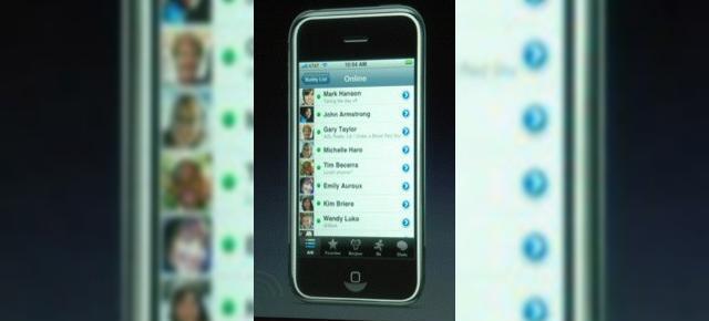 Apple prezinta un client AIM pentru iPhone, iChat