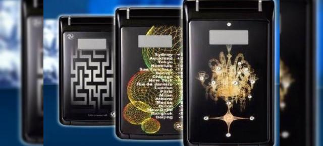 Cosmic Shiner, telefonul diamant de la Toshiba