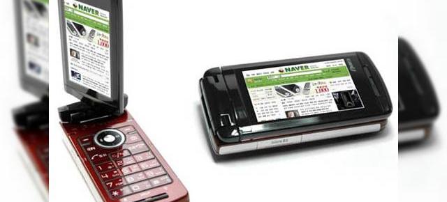 Telefon touchscreen de la LG, cu clapeta si camera de 5 megapixeli