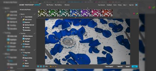 Editeaza-ti pozele online gratuit cu Adobe Photoshop Express