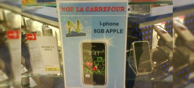 iPhone la vanzare in Carrefour Orhideea!