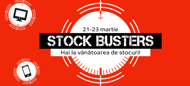 eMAG dă startul unei noi ediții Stock Busters ce are loc în perioada 21 - 23 martie; găsim un battery phone la preț chiar bun!