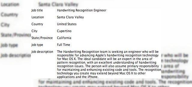 iPhone va recunoaste scrisul de mana, in curand