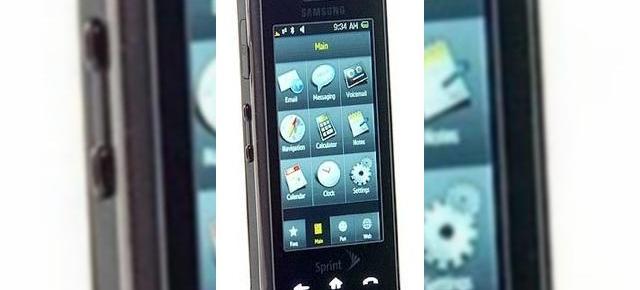 Telefonul Samsung Instinct, hit de vara prin Sprint