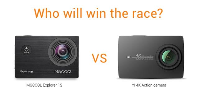 Camera video de acțiune MGCOOL Explorer 1S vs. Xiaomi Yi 4K; două gadget-uri numai bune de luat în vacanță!