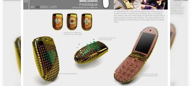 Mosaique, un telefon Benq-Siemens pentru domnisoare stilate