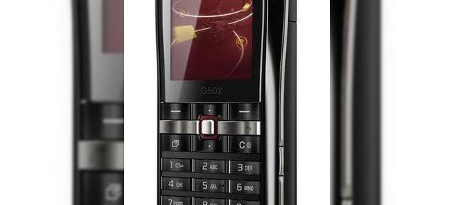 Sony Ericsson G502, cel mai nou telefon HSDPA destinat publicului european