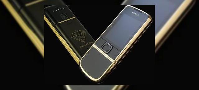 Nokia 8800 Arte, editia Diamond: telefonul de aur include acum si pietre pretioase