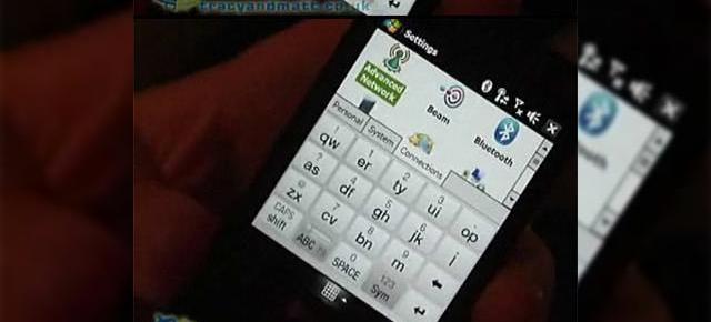 HTC Touch Diamond are 3 tastaturi diferite