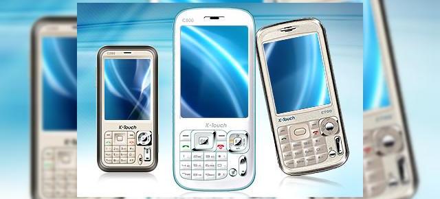 Telefonul K-Touch C800 soseste cu o camera de 8 megapixeli